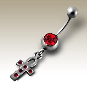  Piercing červený