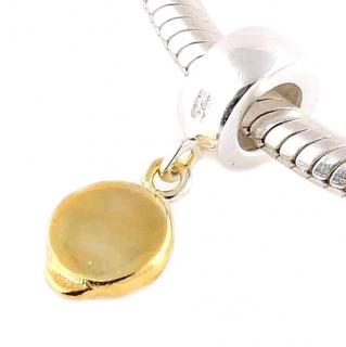 Pandora styl korálek Gold Plated 11mm