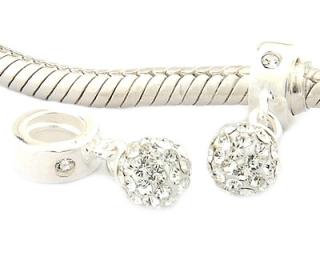 Pandora styl korálek se Swarovski Elements