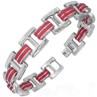    Pánský náramek Silver a Rose