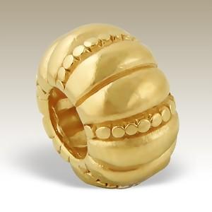 Pandora styl korálek Gold Plated 11,5mm