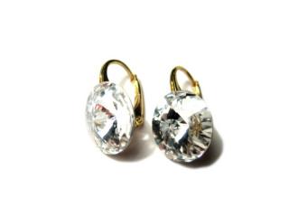      Náušnice Gold Plated Swarovski Elements 12mm