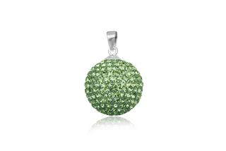 Přívěsek 20mm kulička Peridot
