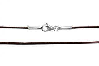 Kůže na krk 80cm, síla 1mm, hnědá