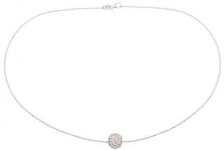 Přívěsek 10mm kulička Swarovski 10mm s řetízkem