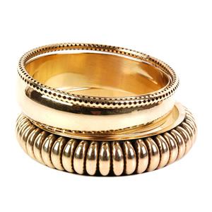 Náramek 4 díly Gold Plated