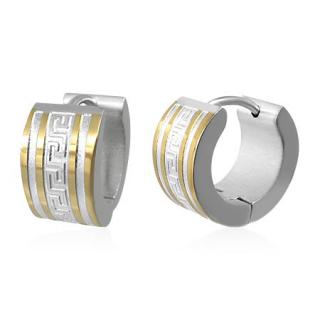 Náušnice kruhy 14x7mm 