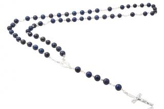 Růženec modrý - Lapis Lazuli Blue