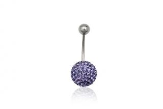 Piercing do pupíku Tanzanit