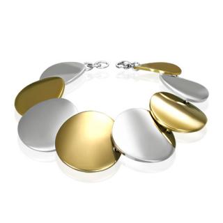 Náramek 22cm Gold a Silver