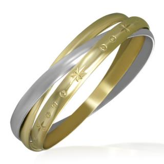  Náramek Gold a Silver