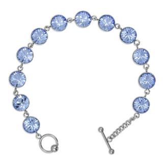  Náramek z chirurgické oceli 20cm Sapphire