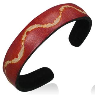     Kožený náramek Red