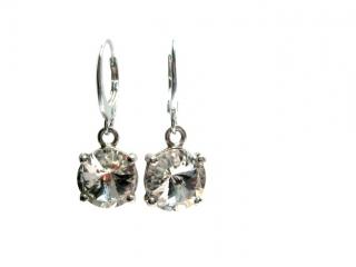   Náušnice Clear Swarovski visací