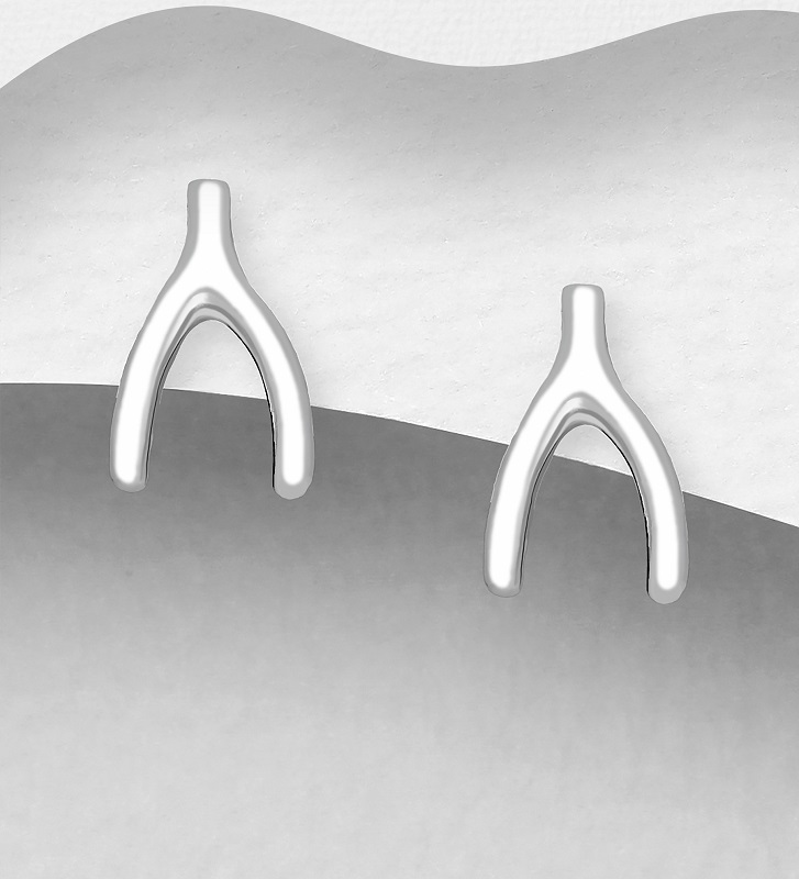 1,2gr náušnice wishbone