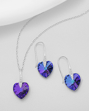 Náušnice Helio Swarovski Elements