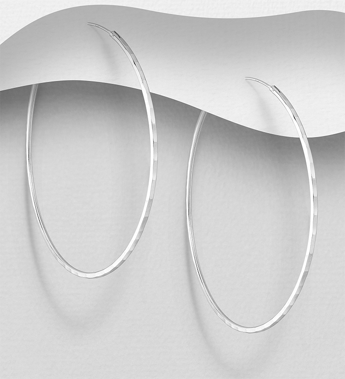 Náušnice kruhy 60mm