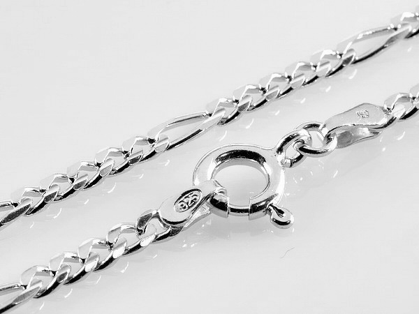 Stříbrný řetízek 55cm - síla 2,8mm - rhodiovaný - 7,9gr