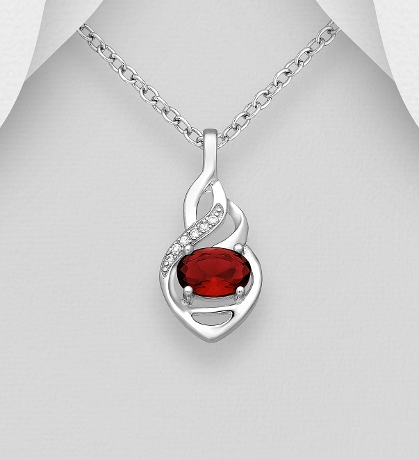 Červený přívěsek 1,4gr