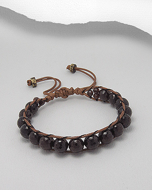 Shamballa náramek 16-24cm unisex