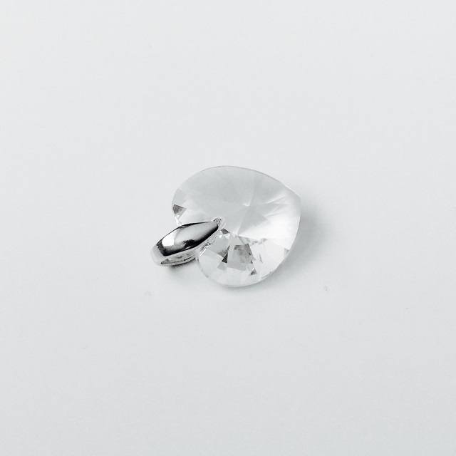 3,1gr přívěsek srdce Swarovski Elements