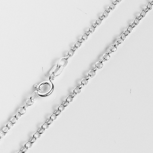 Stříbrný řetízek 40cm - síla 2mm rolo, stříbrný - 3,6gr