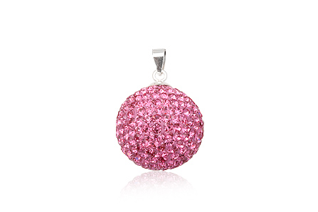 12gr rose koule přívěsek