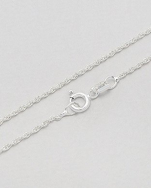 Stříbrný řetízek 42cm - síla 1,5mm CORDA - rhodiováno