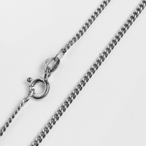 19cm náramek pancr rhodiovaný, síla 1,7mm - 1,7gr