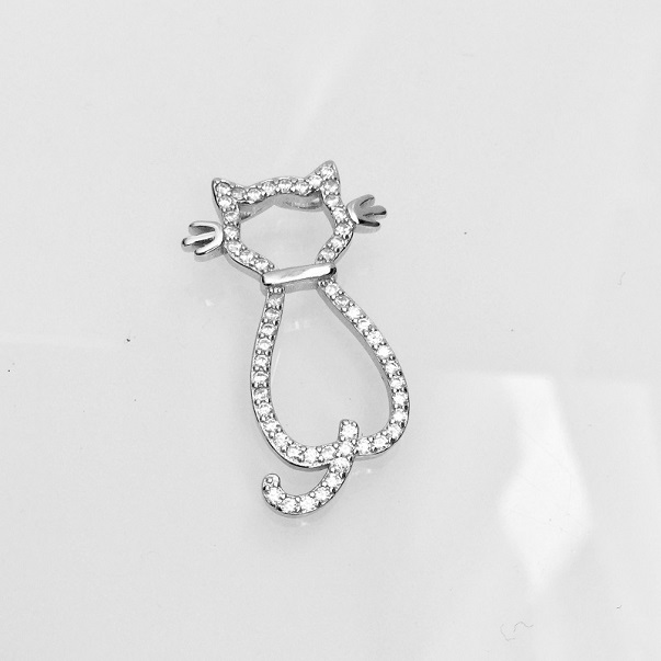1,7gr kočka přívěsek