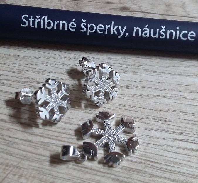 Náušnice snowflake