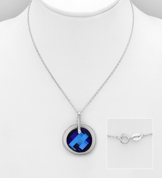 4,8gr přívěsek Bermuda Swarovski Elements