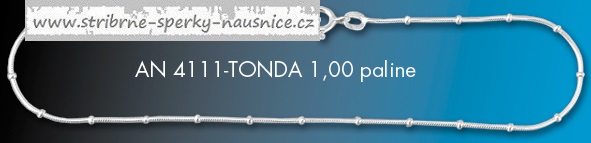 23-26cm řetízek na nohu 2,85gr