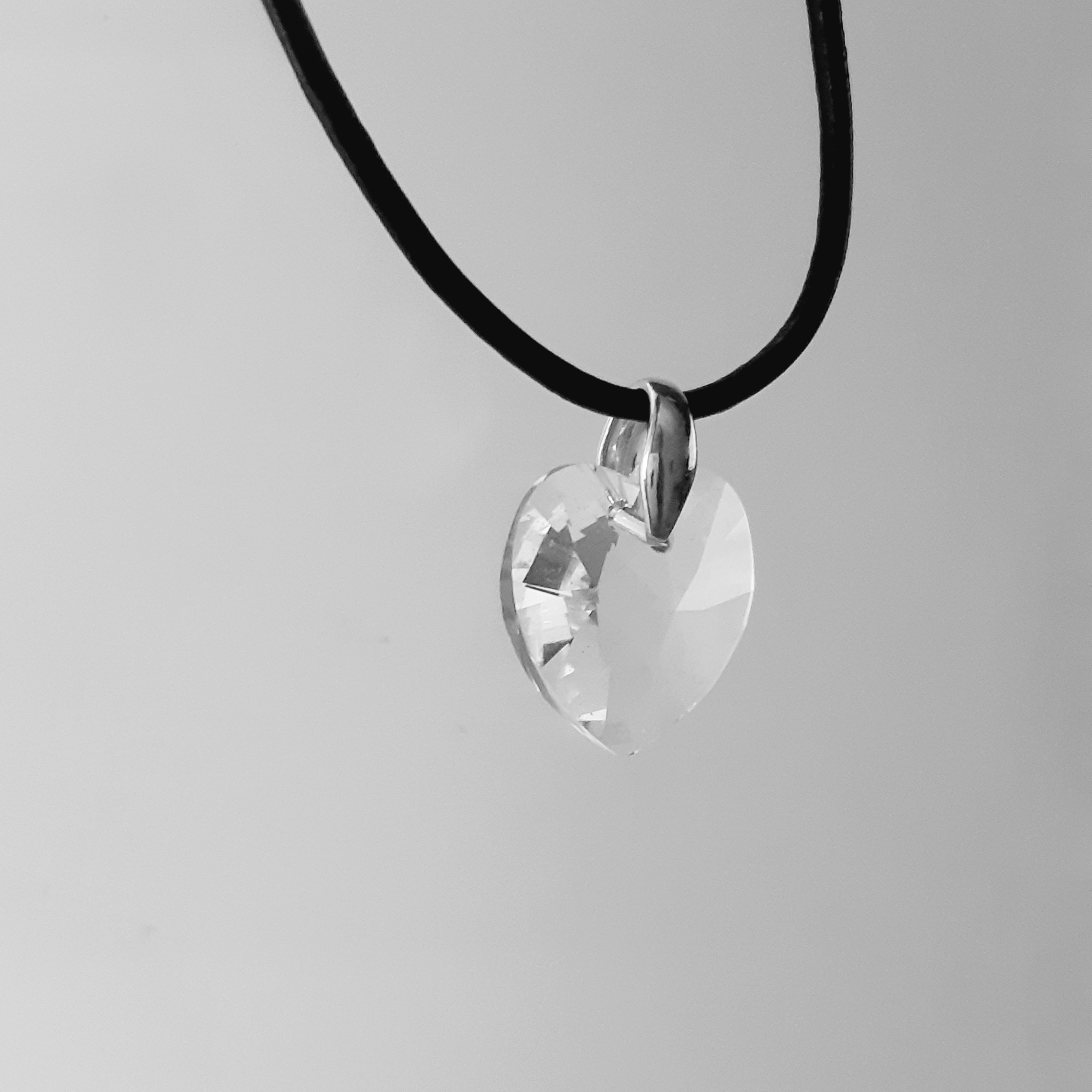 3,1gr přívěsek srdce Swarovski Elements