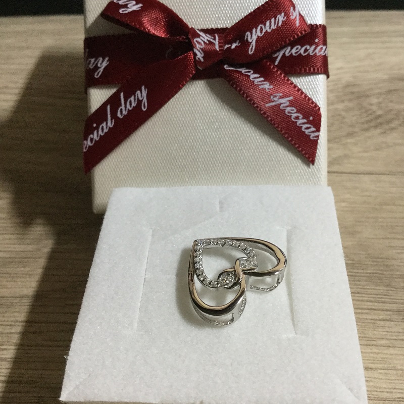 AKCE 1,32gr infinity srdce přívěsek 