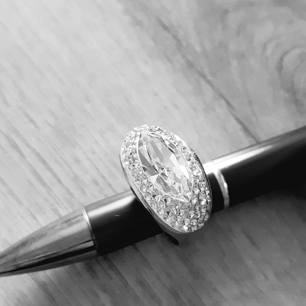 8,7gr prsten Swarovski Elements vel 52