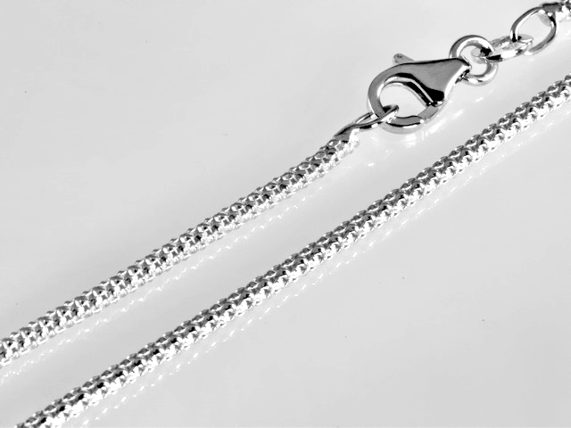 Stříbrný řetízek 42cm - síla 1,6mm stříbrný, kulatý
