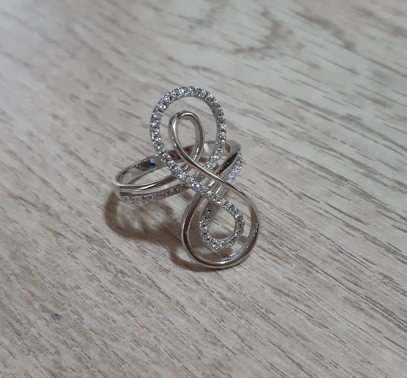 3gr prsten Infinity vel. 54