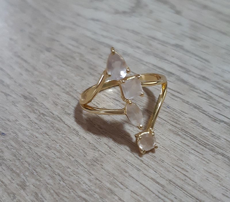 2,7gr prsten růženín vel. 57