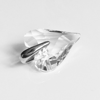 7,6gr přívěsek srdce 29mm