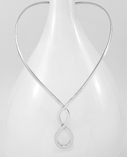 27,9gr masivní náhrdelník Infinity