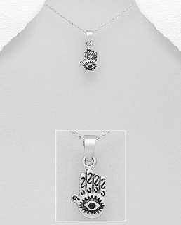 1,1gr přívěsek Hamsa